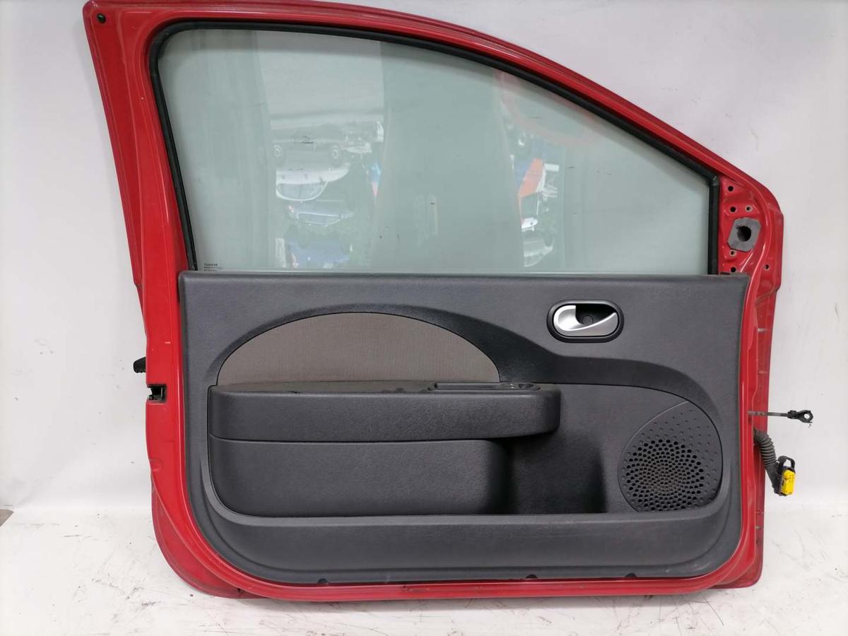 Renault Twingo 2 original Tür vorn links OV727 Rot Bj.2010